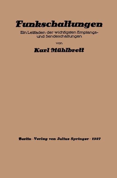 Produktbild: Funkschaltungen