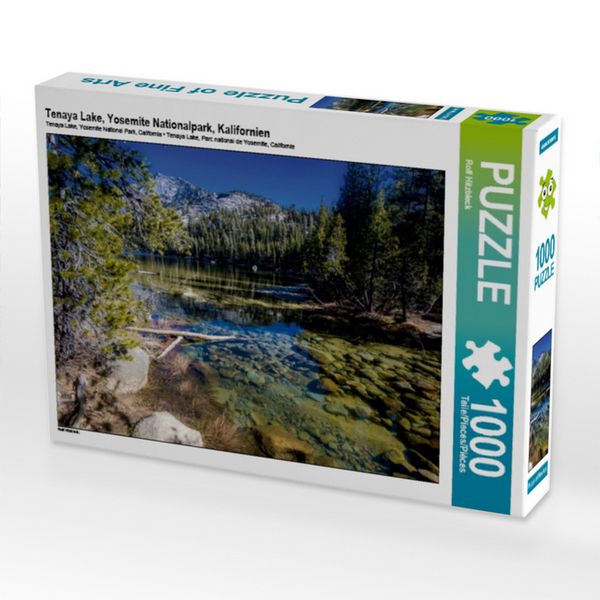 Produktbild: CALVENDO Puzzle Tenaya Lake, Yosemite Nationalpark, Kalifornien 1000 Teile Puzzle quer | 1000 Teile Lege-Gr&ouml;&szlig;e 64 &times; 48 cm Foto-Puzzle f&uuml;r gl&uuml;ckliche Stunden