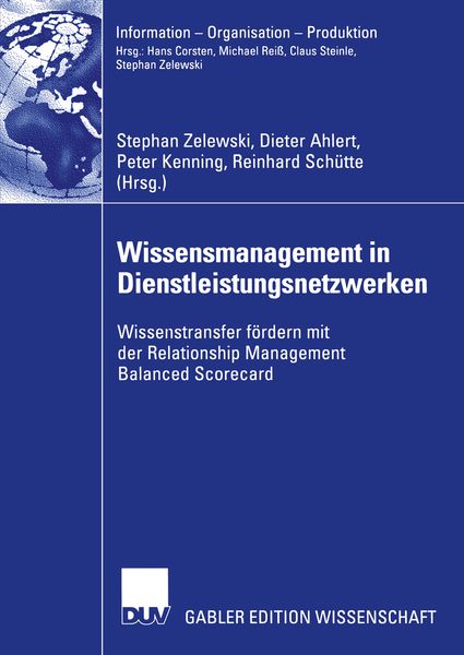 Produktbild: Wissensmanagement in Dienstleistungsnetzwerken