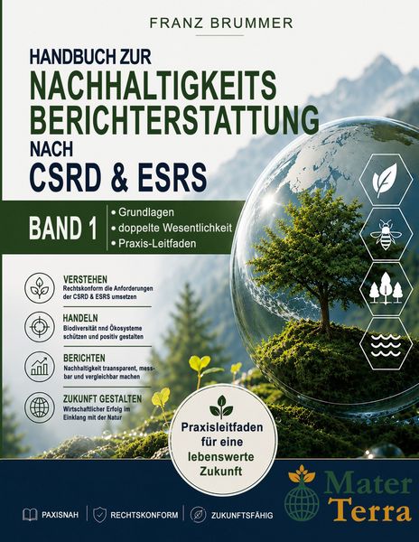 Produktbild: Handbuch zur Nachhaltigkeitsberichterstattung nach CSRD & ESRS