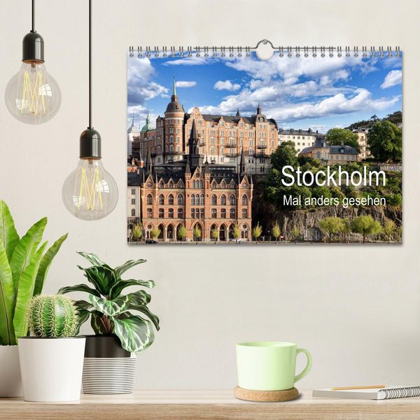 Produktbild: Stockholm - Mal anders gesehen (Wandkalender 2026 DIN A4 quer), CALVENDO Monatskalender
