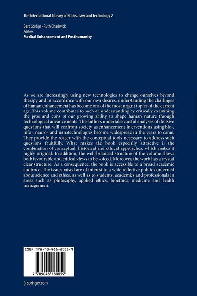 Produktbild: Medical Enhancement and Posthumanity