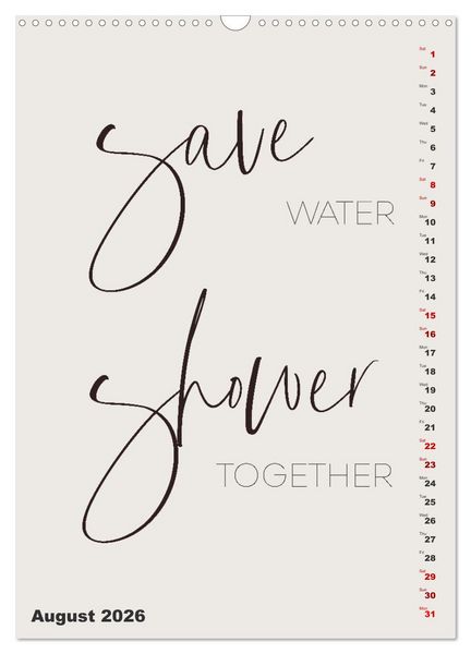 Produktbild: Love your planet (Wall Calendar 2026 DIN A3 portrait), CALVENDO 12 Month Wall Calendar