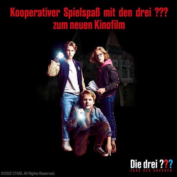 Produktbild: Die drei ??? Erbe des Drachen Spiel zum Film