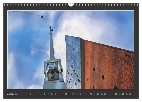 Produktbild: Wahrzeichen Elbphilharmonie (Wandkalender 2026 DIN A3 quer), CALVENDO Monatskalender