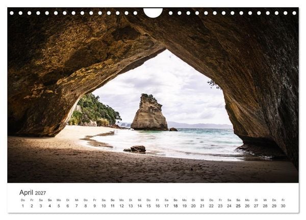 Produktbild: Naturschauspiel Neuseeland (Wandkalender 2027 DIN A4 quer), CALVENDO Monatskalender