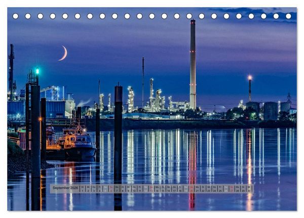 Produktbild: Auch das ist der Hamburger Hafen (Tischkalender 2026 DIN A5 quer), CALVENDO Monatskalender