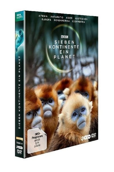 Produktbild: Sieben Kontinente - Ein Planet [3 DVDs]