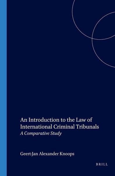 Produktbild: An Introduction to the Law of International Criminal Tribunals