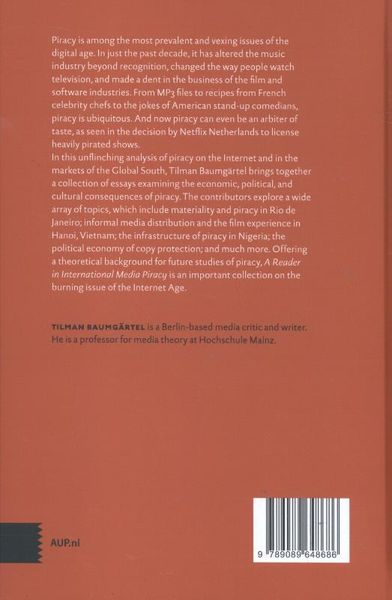 Produktbild: A Reader on International Media Piracy