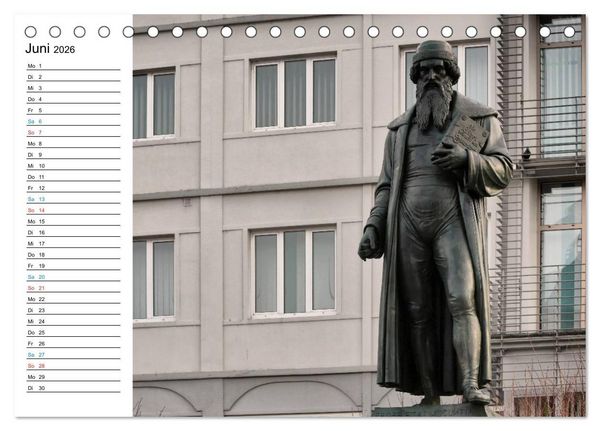 Produktbild: Mainz - Ansichtssache (Tischkalender 2026 DIN A5 quer), CALVENDO Monatskalender