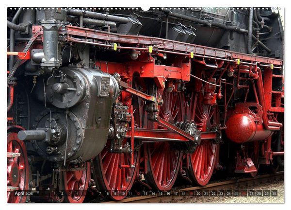 Produktbild: Unter Dampf - Eisenbahnromantik aus vergangener Zeit (hochwertiger Premium Wandkalender 2026 DIN A2 quer), Kunstdruck in Hochglanz