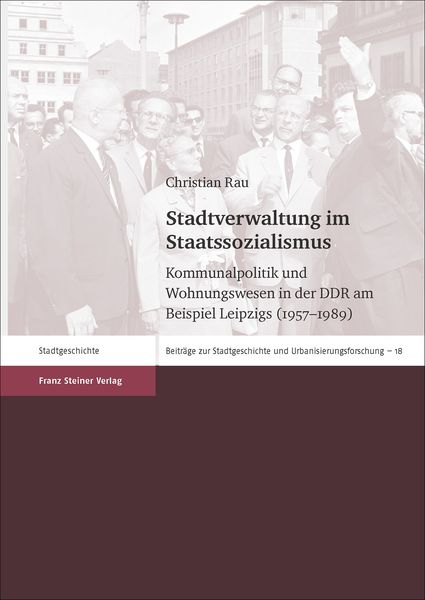 Produktbild: Stadtverwaltung im Staatssozialismus