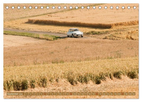 Produktbild: Citro&euml;n DS G&ouml;ttin im Mittelrheintal (Tischkalender 2026 DIN A5 quer), CALVENDO Monatskalender