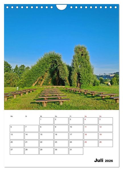 Produktbild: Boizenburg am Elberadweg (Wandkalender 2026 DIN A4 hoch), CALVENDO Monatskalender