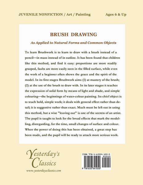 Produktbild: Brush Drawing as Applied to Natural Forms and Common Objects (Yesterday's Classics)