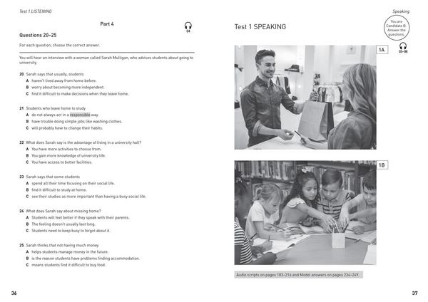 Produktbild: Collins Cambridge English - Practice Tests for B1 Preliminary for Schools (Pet) (Volume 2)