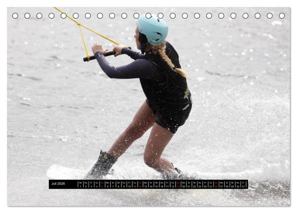 Produktbild: Wakeboarding (Tischkalender 2026 DIN A5 quer), CALVENDO Monatskalender