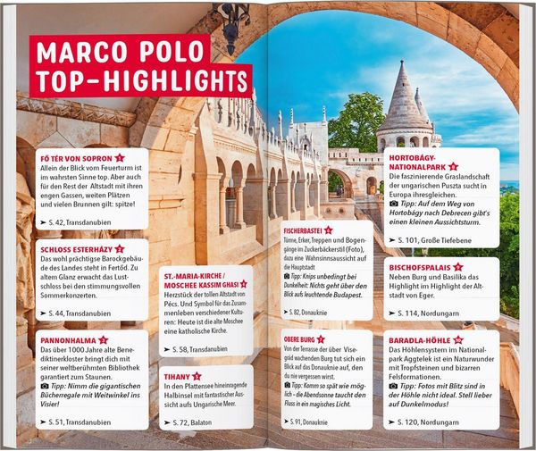 Produktbild: MARCO POLO Reisef&uuml;hrer Ungarn