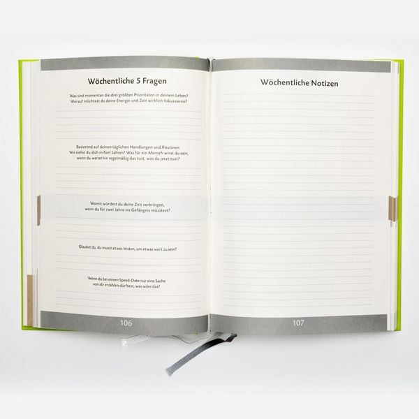 Produktbild: Das 6-Minuten-Tagebuch (limone)