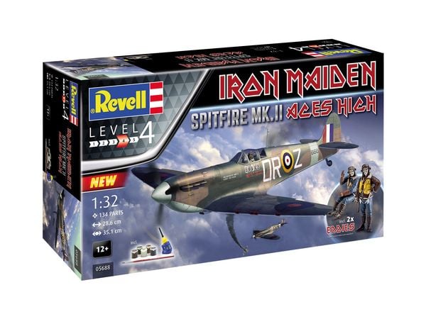 Produktbild: Geschenkset Spitfire Mk.II "Aces High" Iron Maiden