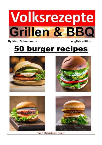 Produktbild: Volksrezepte Grillen & BBQ / Volksrezepte Grillen & BBQ - 50 Burger Recipes