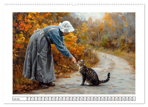 Produktbild: Facetten des alten Landlebens (Wandkalender 2026 DIN A2 quer), CALVENDO Monatskalender