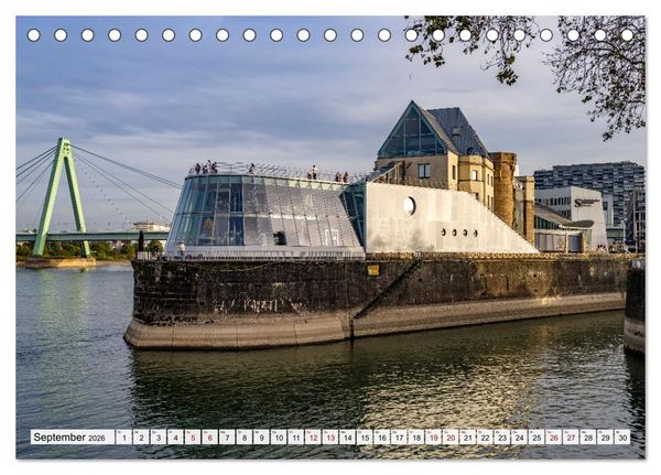 Produktbild: Cologne - K&ouml;ln (Tischkalender 2026 DIN A5 quer), CALVENDO Monatskalender