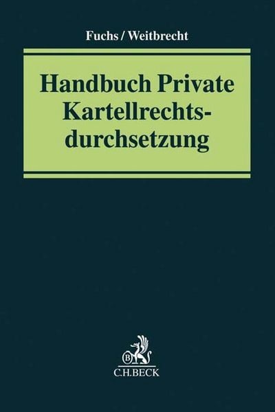 Produktbild: Handbuch Private Kartellrechtsdurchsetzung