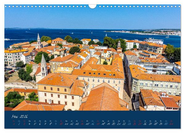 Produktbild: Kroatien Die wundersch&ouml;ne K&uuml;ste vor Zadar (Wandkalender 2026 DIN A3 quer), CALVENDO Monatskalender