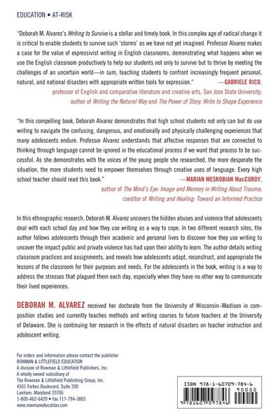 Produktbild: Writing to Survive