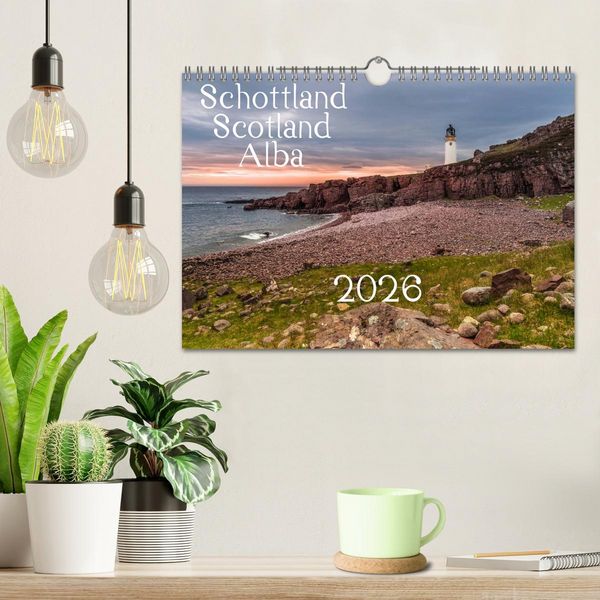 Produktbild: Schottland - Scotland - Alba (Wandkalender 2026 DIN A4 quer), CALVENDO Monatskalender
