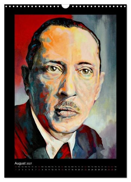Produktbild: Pop Art Famous composers (Wall Calendar 2027 DIN A3 portrait), CALVENDO 12 Month Wall Calendar