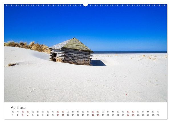 Produktbild: Amrum - Perle der Nordsee (Wandkalender 2027 DIN A2 quer), CALVENDO Monatskalender