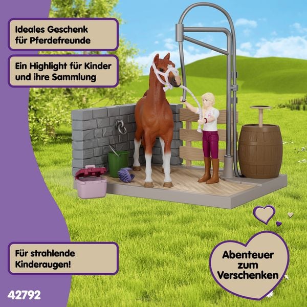 Produktbild: schleich&reg; 42792 Sofias Horse Wash, Sofias Pferdewaschplatz