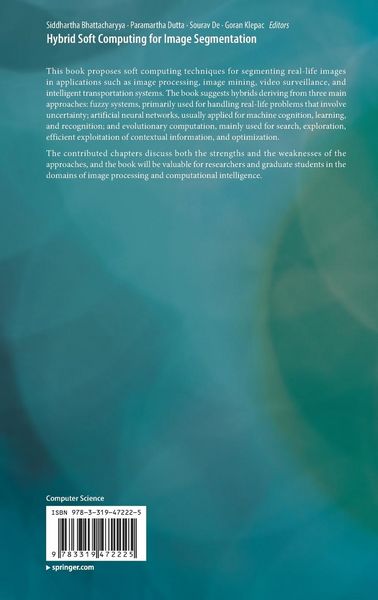 Produktbild: Hybrid Soft Computing for Image Segmentation