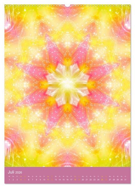Produktbild: Lichtvolle Mandalas (Wandkalender 2026 DIN A2 hoch), CALVENDO Monatskalender