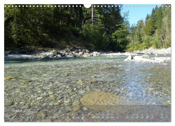 Produktbild: Wasserkraft - Die Bregenzer Ache (Wandkalender 2026 DIN A3 quer), CALVENDO Monatskalender