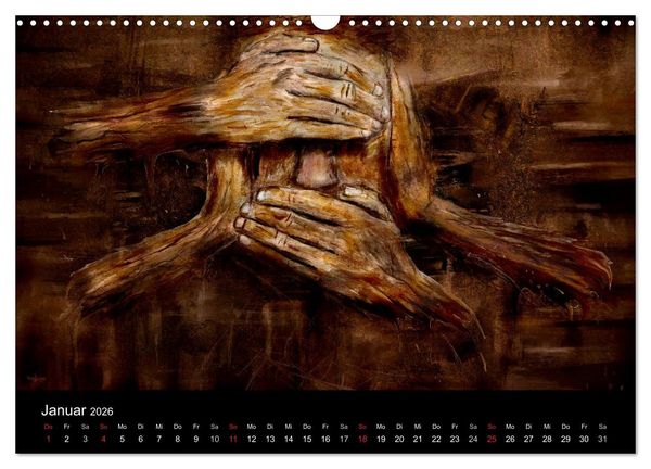 Produktbild: Moderner Surrealismus (Wandkalender 2026 DIN A3 quer), CALVENDO Monatskalender