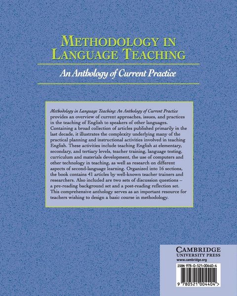 Produktbild: Methodology in Language Teaching