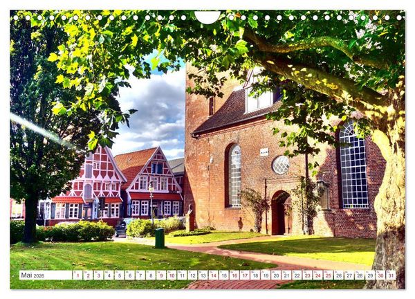 Produktbild: Otterndorf - Kleinod an der Niederelbe (Wandkalender 2026 DIN A4 quer), CALVENDO Monatskalender