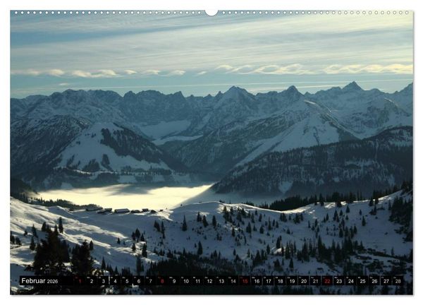 Produktbild: DIE ALPEN - Weitblicke (hochwertiger Premium Wandkalender 2026 DIN A2 quer), Kunstdruck in Hochglanz