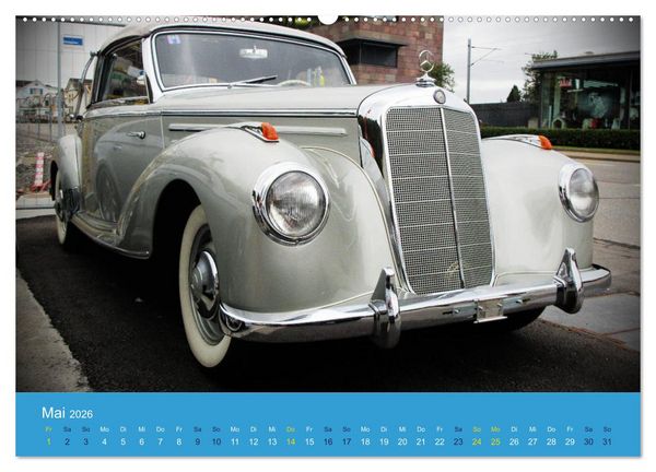 Produktbild: Mercedes Classics (hochwertiger Premium Wandkalender 2026 DIN A2 quer), Kunstdruck in Hochglanz