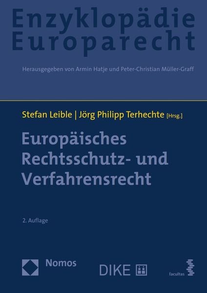 Produktbild: Europ&auml;isches Rechtsschutz- und Verfahrensrecht