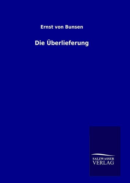 Produktbild: Die &Uuml;berlieferung