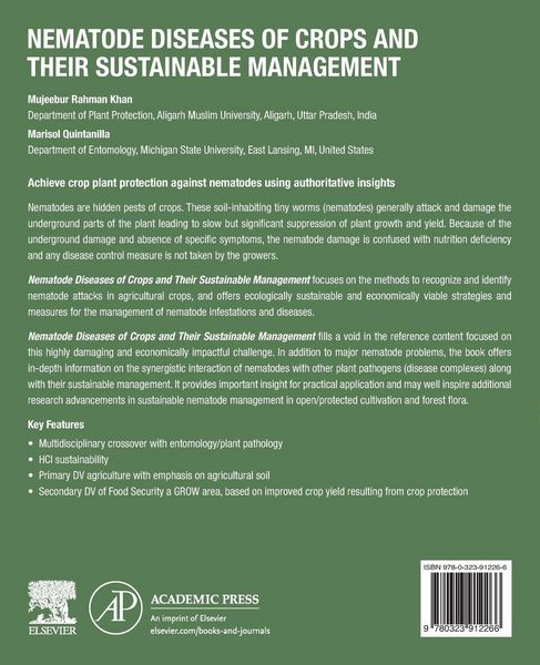 Produktbild: Nematode Diseases of Crops and Their Sustainable Management