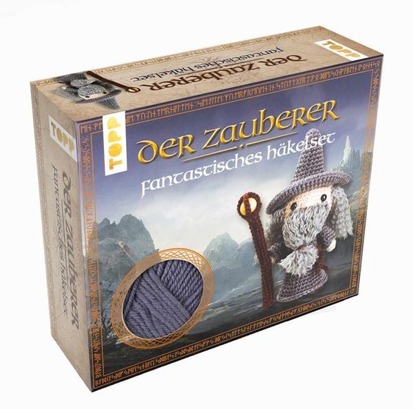 Produktbild: Fantastisches H&auml;kelset Zauberer
