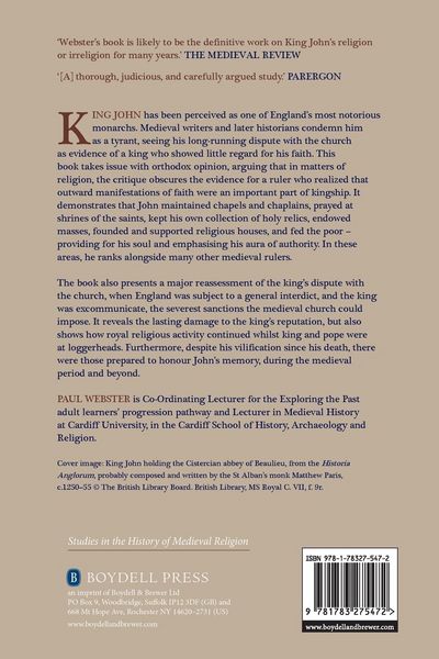 Produktbild: King John and Religion