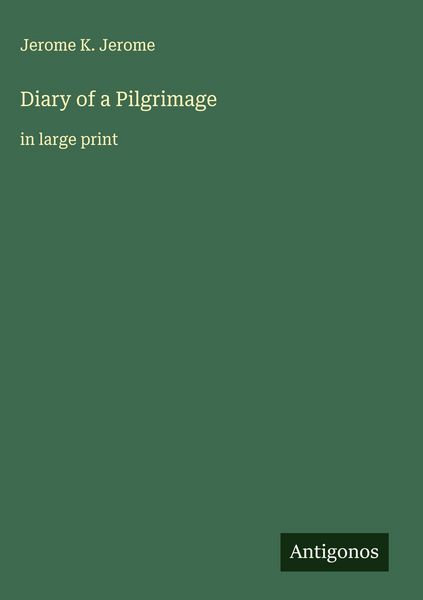 Produktbild: Diary of a Pilgrimage