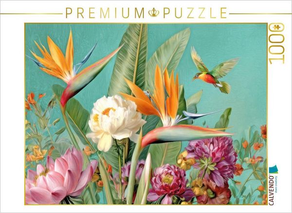 CALVENDO Puzzle Exotische Pflanzenwelt | 1000 Teile Lege-Größe 64x48cm Foto-Puzzle für glückliche Stunden